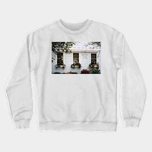 Window With Flowers Crewneck Sweatshirt
